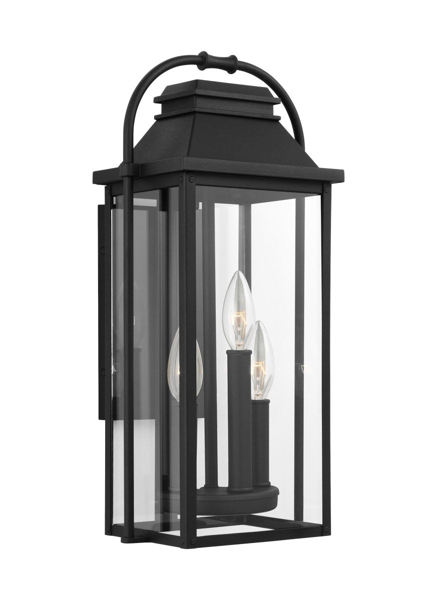 Lanterne murale extérieure Wellsworth - Acier brossé peint 8 1/2" by Visual Comfort Studio | Luminaires & cie