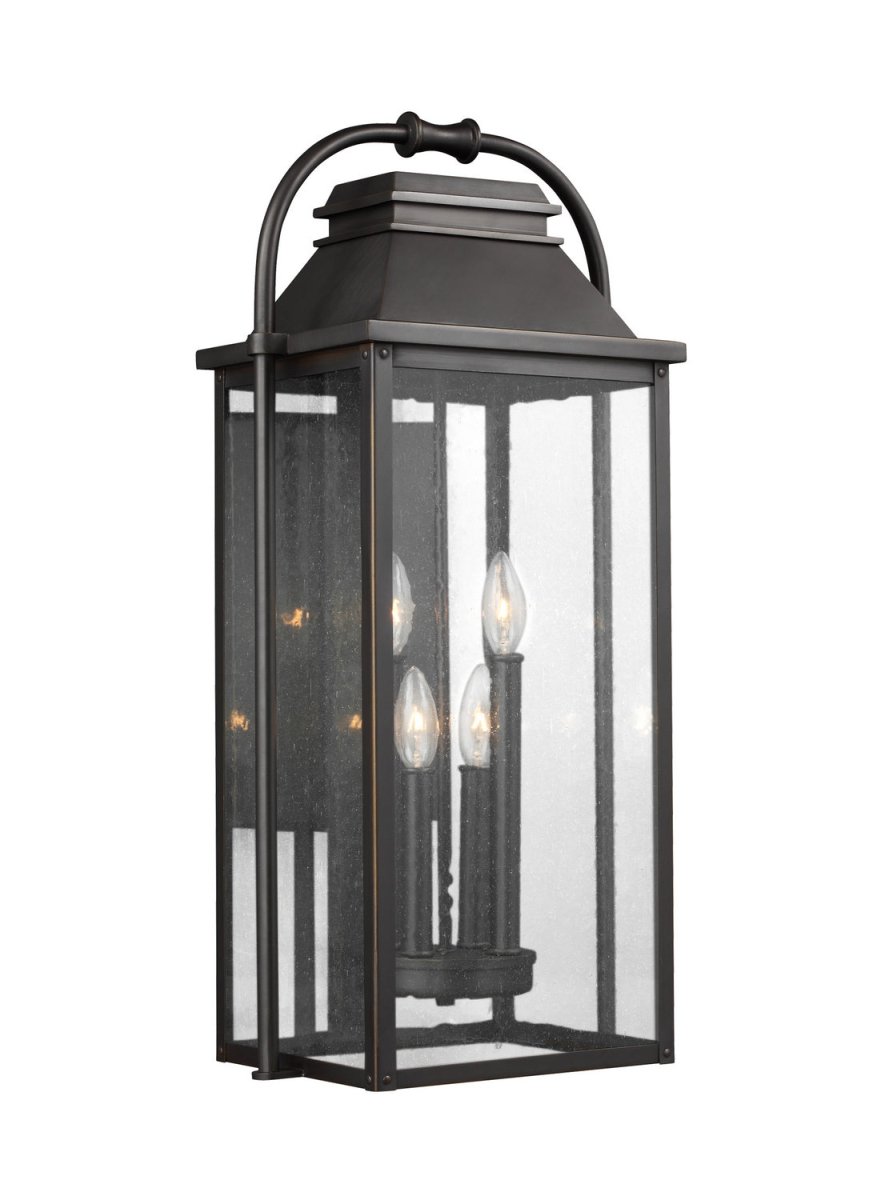Lanterne murale extérieure Wellsworth - Bronze antique 12 1/2" by Visual Comfort Studio | Luminaires & cie