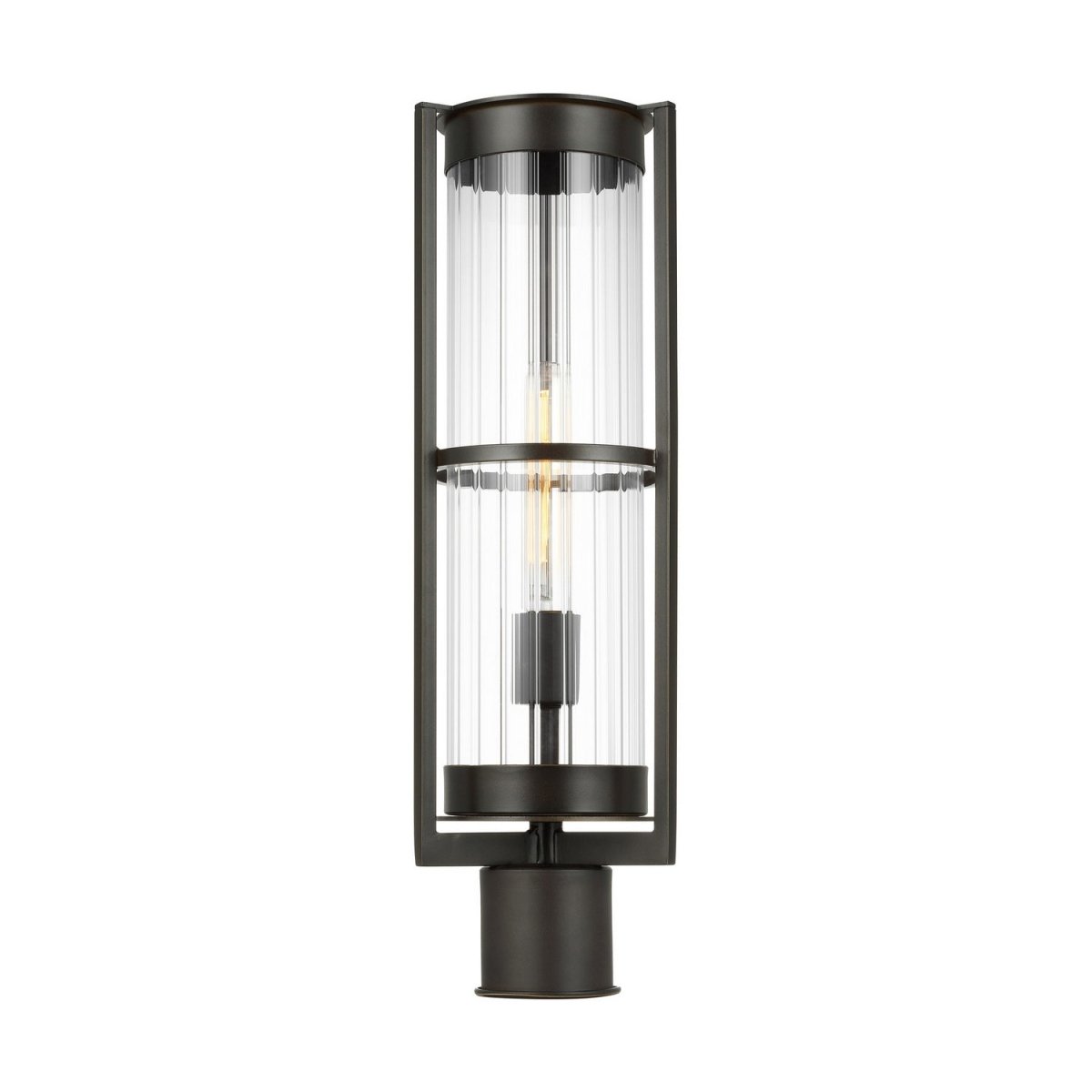Lanterne sur poteau Alcona - Bronze antique by Visual Comfort Studio | Luminaires & cie