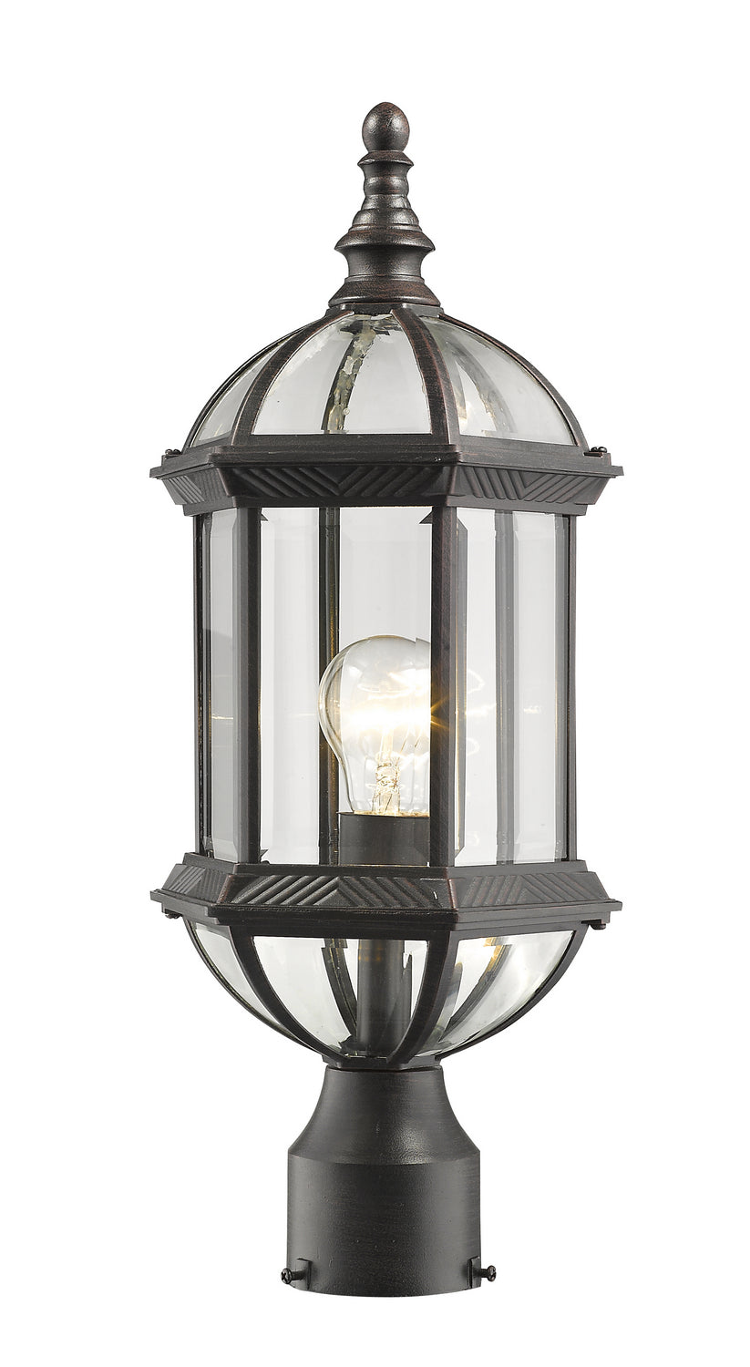 Lanterne sur poteau Annex Rouille, 19 1/2" – Z-Lite