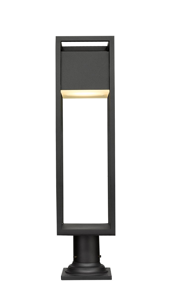 Lanterne sur poteau Barwick - 22 1/4" by Z-Lite | Luminaires & cie