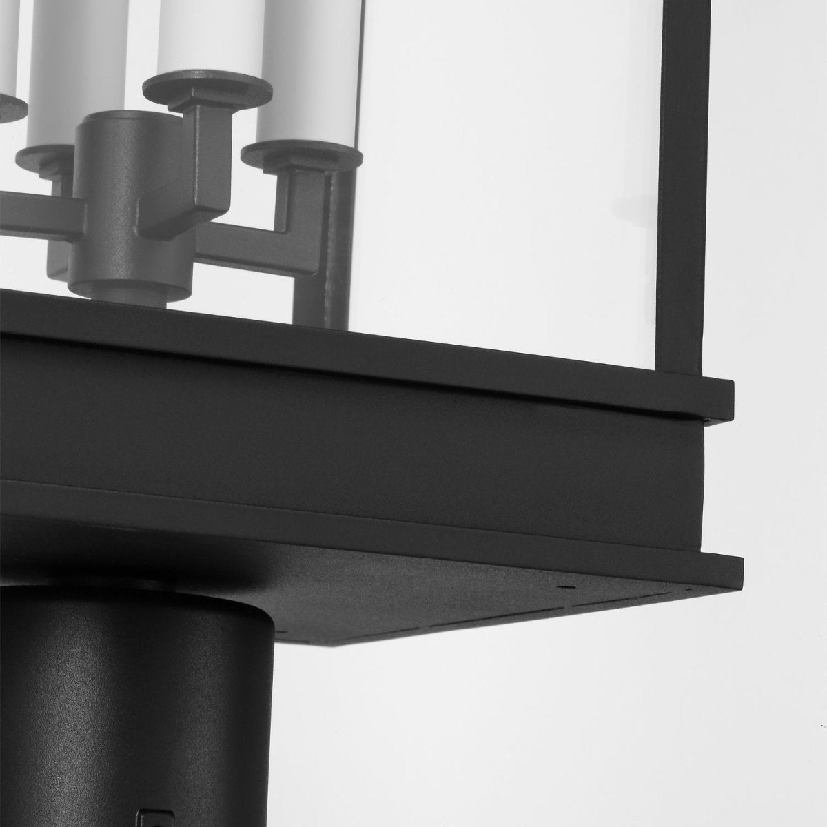 Lanterne sur poteau Cupertino - Cuivre naturel by Visual Comfort Studio | Luminaires & cie