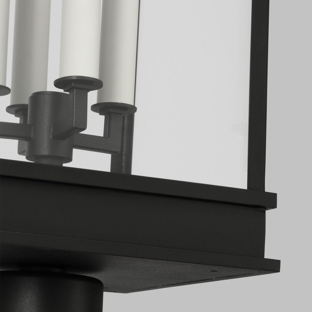 Lanterne sur poteau Cupertino - Cuivre naturel by Visual Comfort Studio | Luminaires & cie