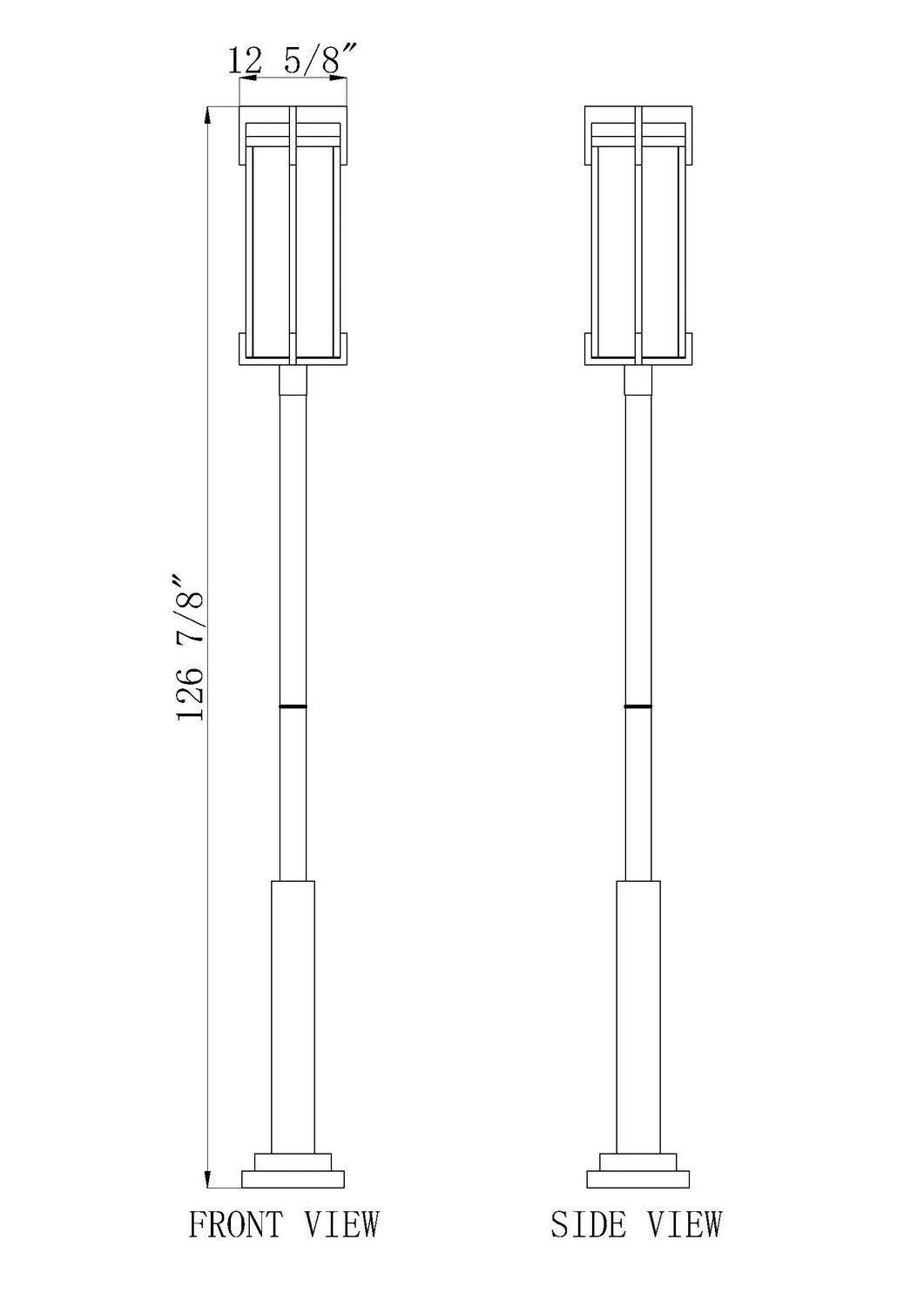 Lanterne sur poteau Fortis 127" – vue 6