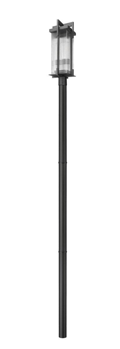 Lanterne sur poteau Fortis - 35" by Z-Lite | Luminaires & cie