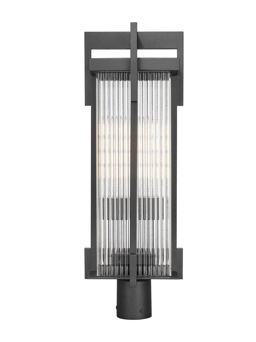 Lanterne sur poteau Fortis - 35" by Z-Lite | Luminaires & cie