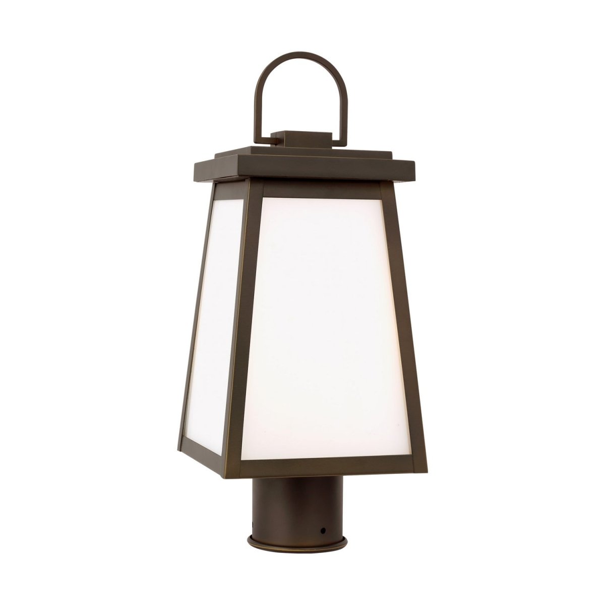 Lanterne sur poteau Founders - Bronze antique by Visual Comfort Studio | Luminaires & cie