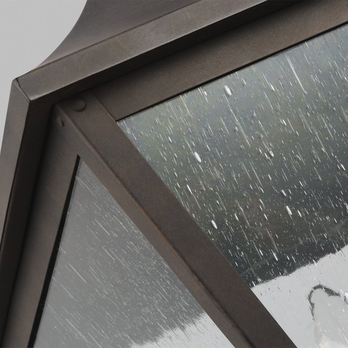 Lanterne sur poteau Galena - Textured Black 13.25 by Visual Comfort Studio | Luminaires & cie