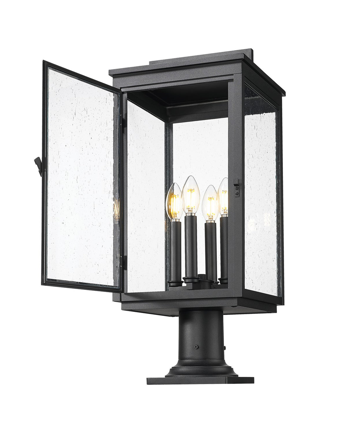 Lanterne sur poteau Hartwell 24 3/4" – vue 2