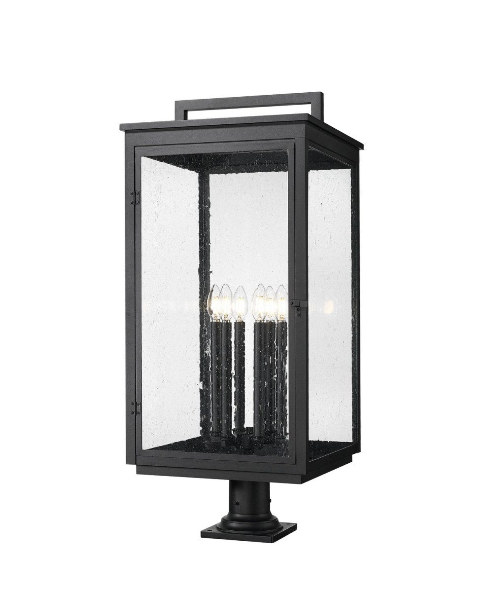 Lanterne sur poteau Hartwell - 34 3/4" by Z-Lite | Luminaires & cie