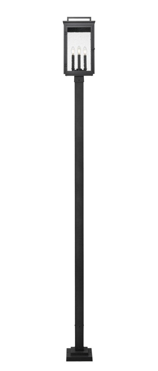 Lanterne sur poteau Hartwell - 34" by Z-Lite | Luminaires & cie