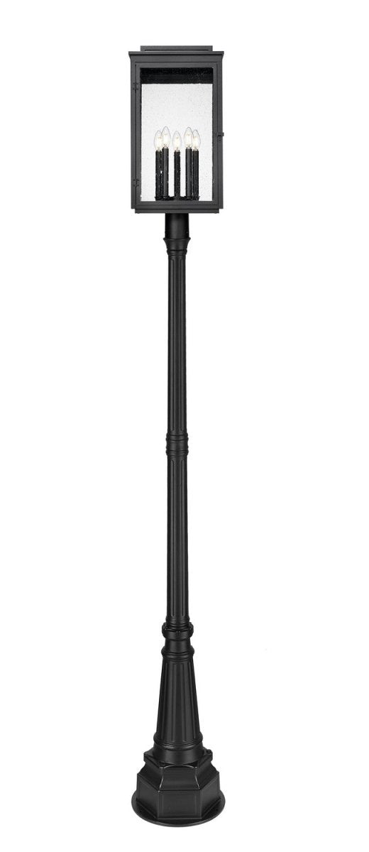 Lanterne sur poteau Hartwell - 34" by Z-Lite | Luminaires & cie