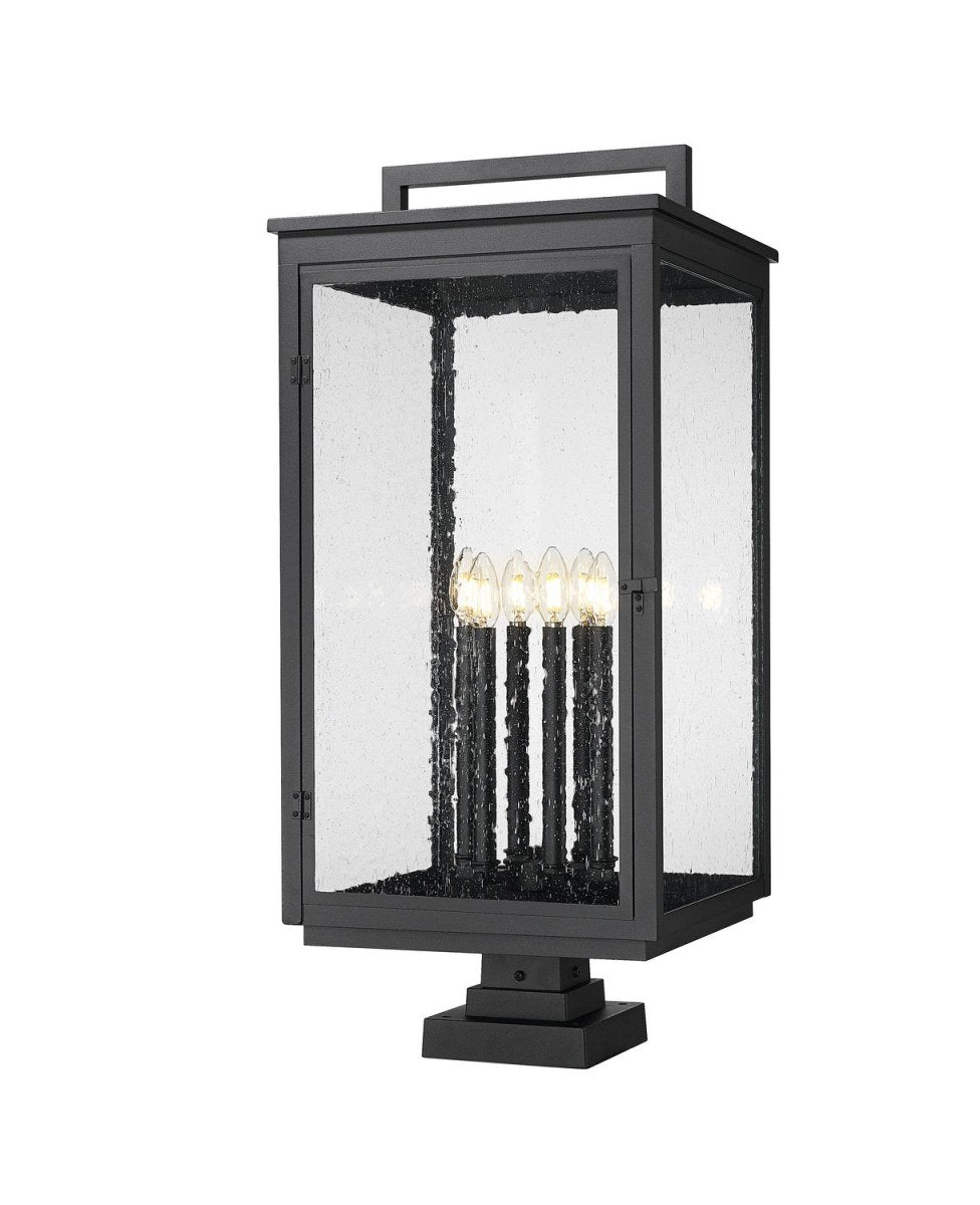 Lanterne sur poteau Hartwell - 34" by Z-Lite | Luminaires & cie