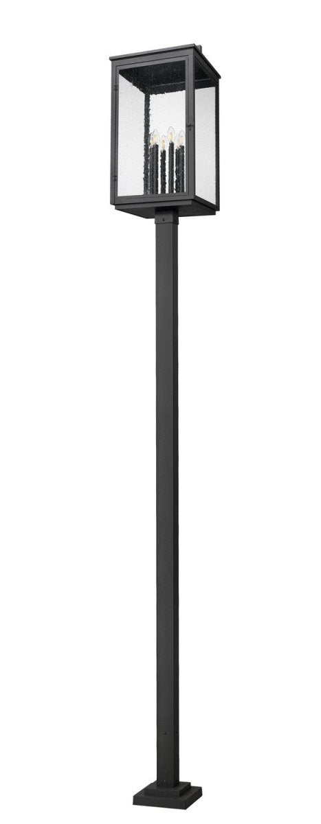 Lanterne sur poteau Hartwell - 34" by Z-Lite | Luminaires & cie