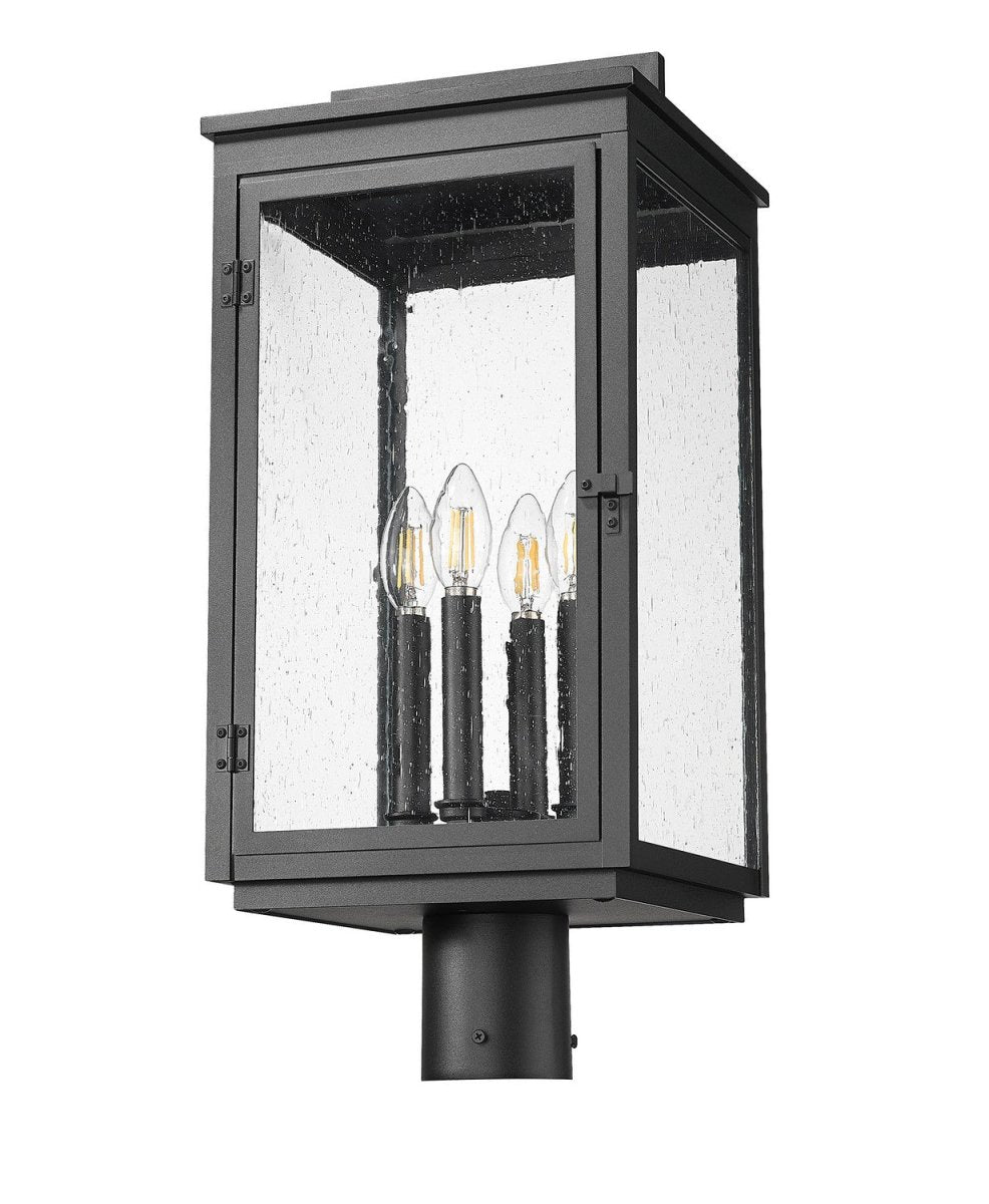 Lanterne sur poteau Hartwell - 34" by Z-Lite | Luminaires & cie