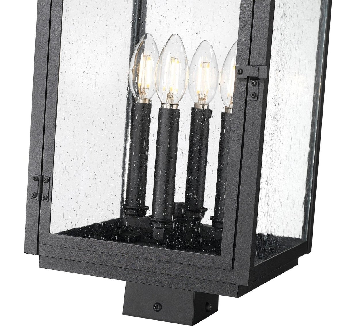 Lanterne sur poteau Hartwell - 34" by Z-Lite | Luminaires & cie