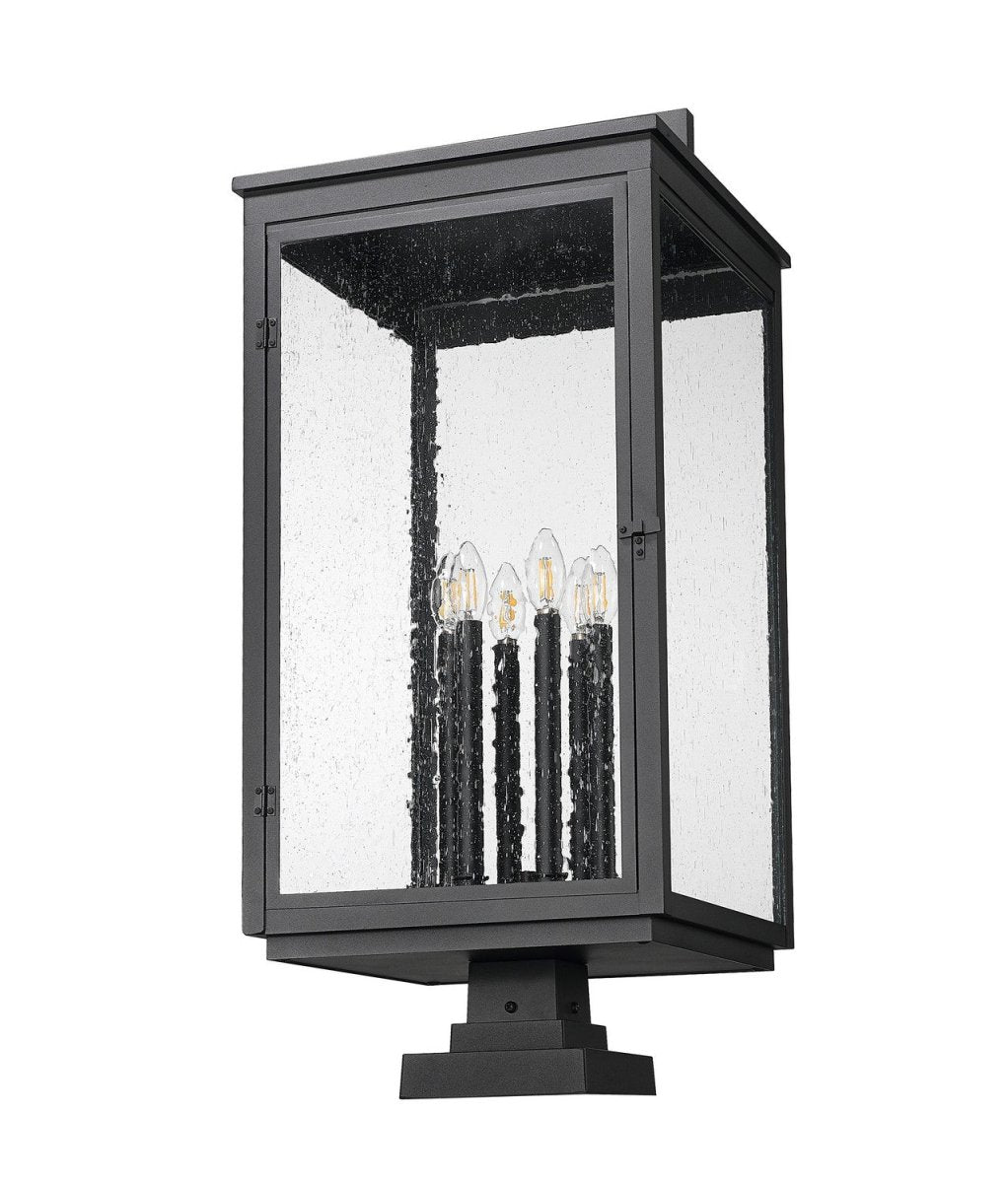 Lanterne sur poteau Hartwell - 34" by Z-Lite | Luminaires & cie