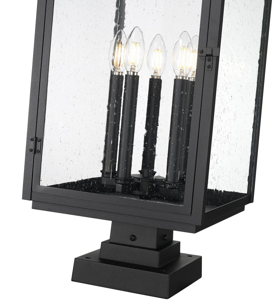Lanterne sur poteau Hartwell - 34" by Z-Lite | Luminaires & cie