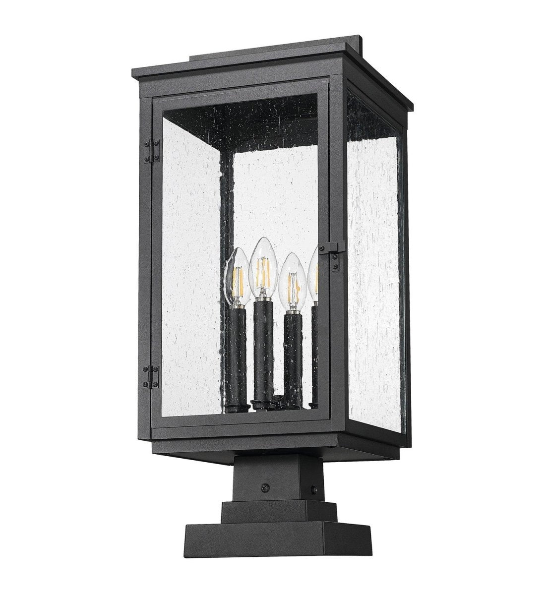 Lanterne sur poteau Hartwell - 34" by Z-Lite | Luminaires & cie