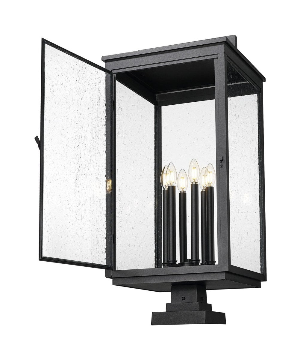 Lanterne sur poteau Hartwell - 34" by Z-Lite | Luminaires & cie