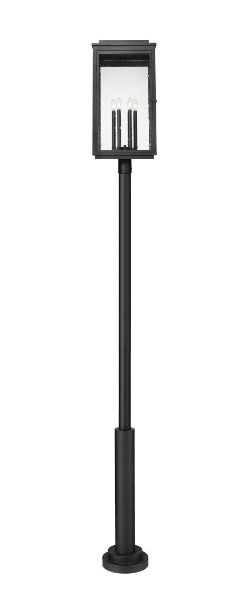 Lanterne sur poteau Hartwell - 34" by Z-Lite | Luminaires & cie