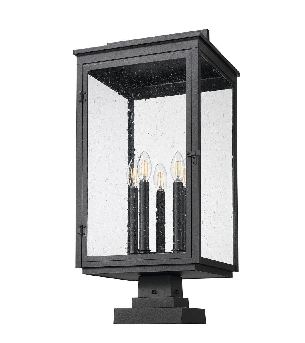 Lanterne sur poteau Hartwell - 34" by Z-Lite | Luminaires & cie