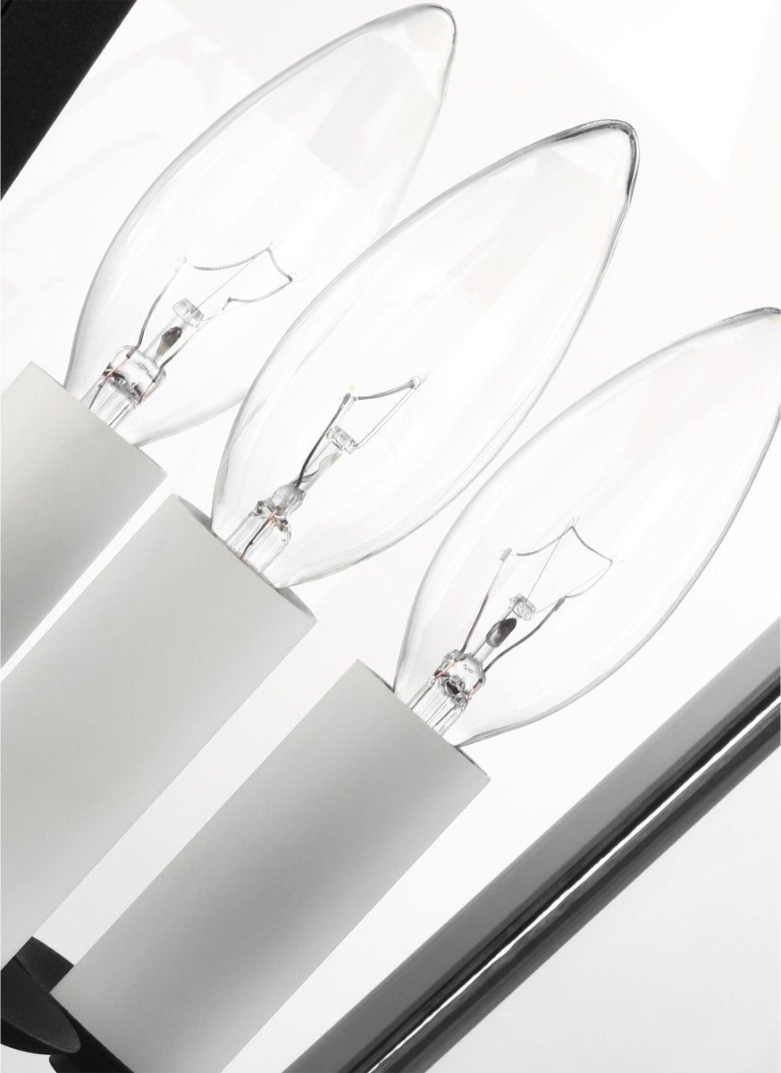 Lanterne sur poteau Hyannis - Noir texturé by Visual Comfort Studio | Luminaires & cie