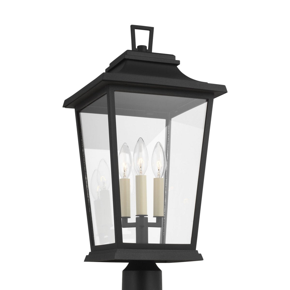 Lanterne sur poteau Warren - by Visual Comfort Studio | Luminaires & cie
