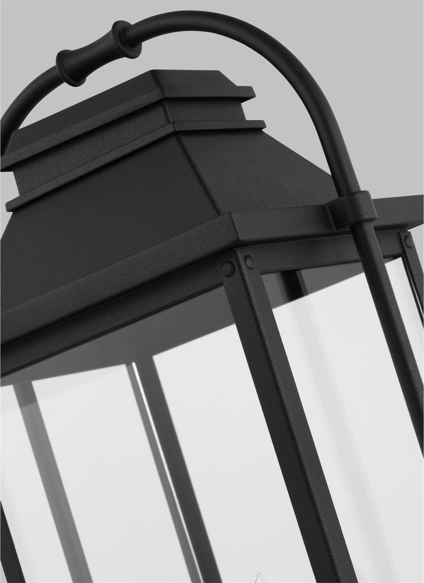 Lanterne sur poteau Wellsworth - Noir texturé by Visual Comfort Studio | Luminaires & cie