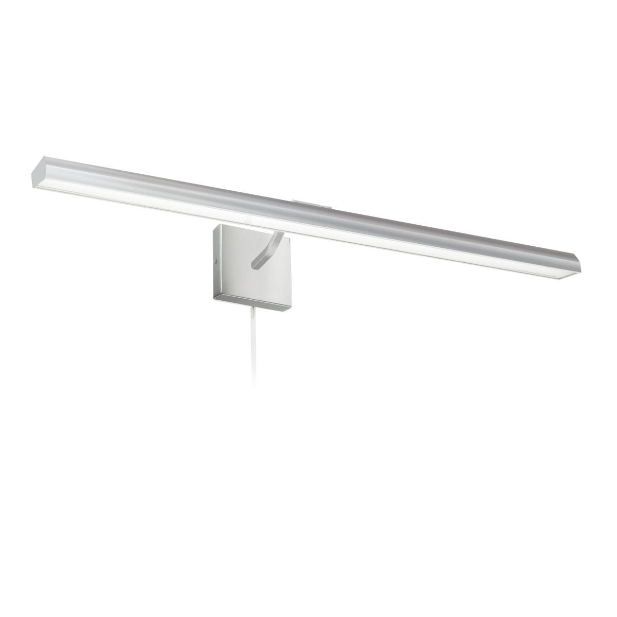 Lumière à tableau Leonardo - Chrome satiné 32" by Dainolite | Luminaires & cie