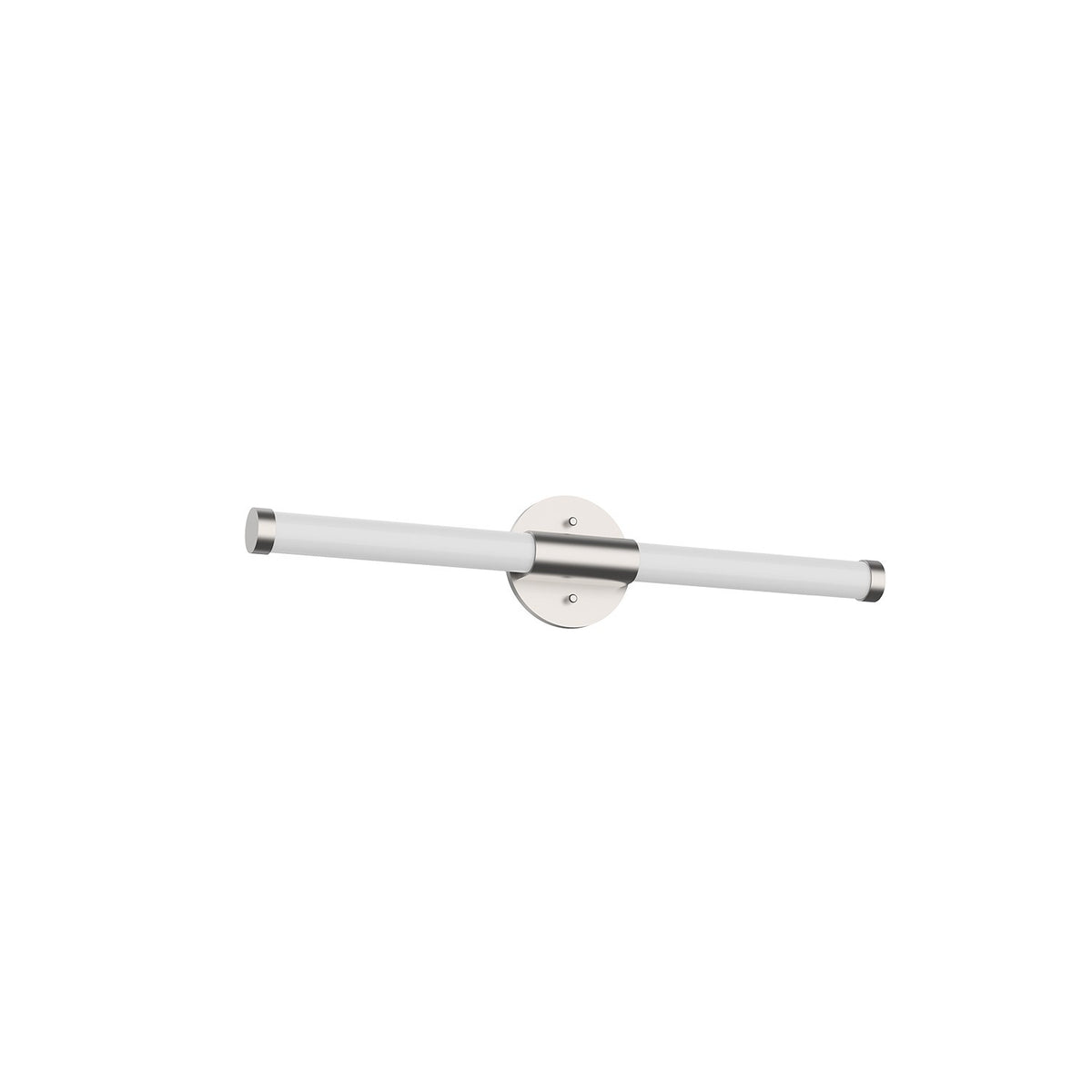 Barre d'éclairage de salle de bain Akari Nickel brossé, 23 3/4" – Kuzco Lighting