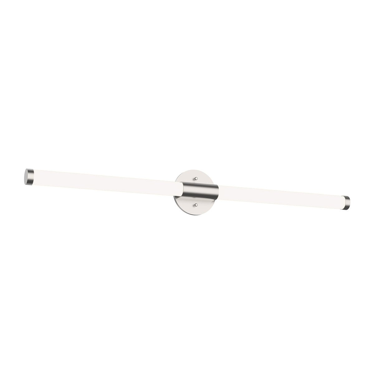 Barre d'éclairage de salle de bain Akari Nickel brossé, 35 1/2" – vue 2