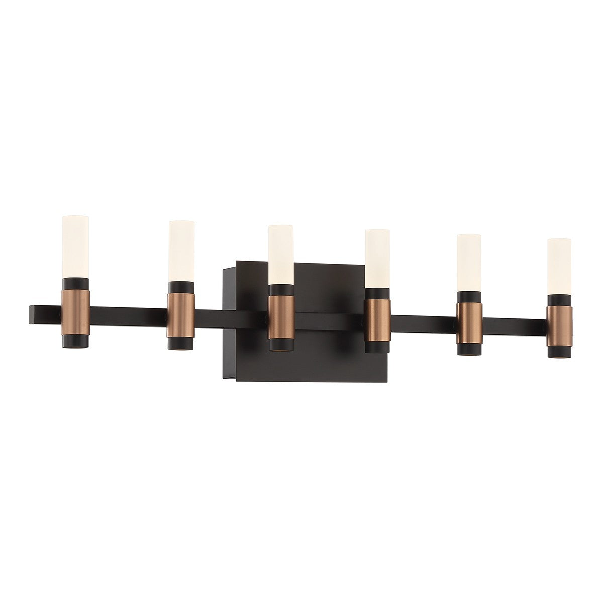 Luminaire de vanité Albany Laiton-Noir mélangé, 26 1/2" – vue 2