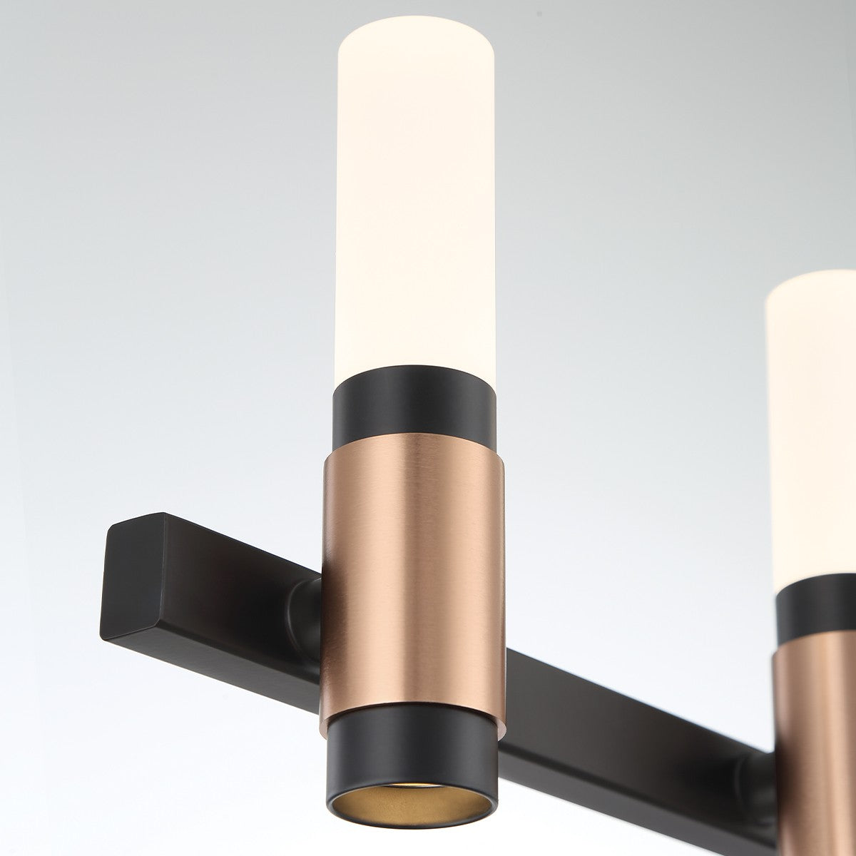 Luminaire de vanité Albany Laiton-Noir mélangé, 26 1/2" – vue 3