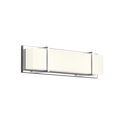 Barre d'éclairage de salle de bain Alberni Chrome, 20 1/8" – Kuzco Lighting