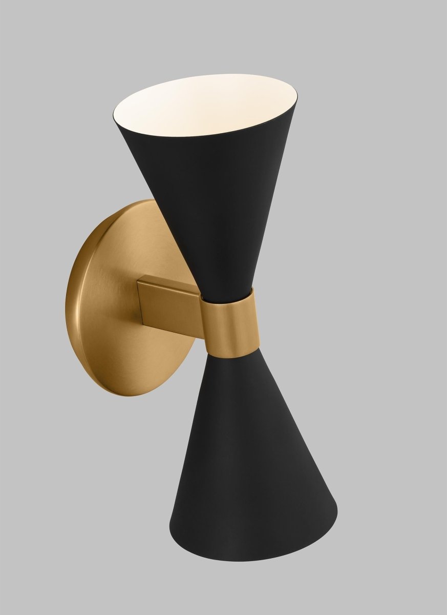 Luminaire de vanité Albertine - Noir de minuit by Visual Comfort Studio | Luminaires & cie