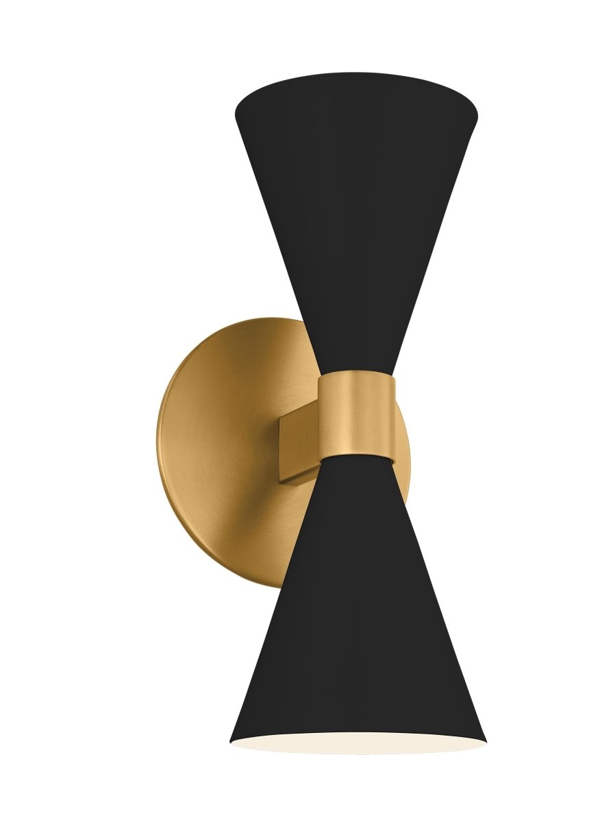 Luminaire de vanité Albertine - Noir de minuit by Visual Comfort Studio | Luminaires & cie