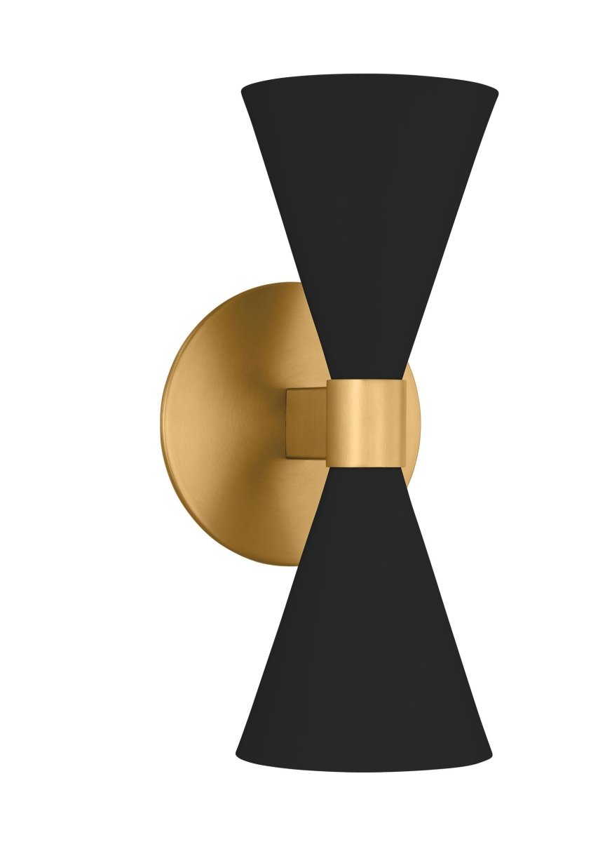 Luminaire de vanité Albertine - Noir de minuit by Visual Comfort Studio | Luminaires & cie