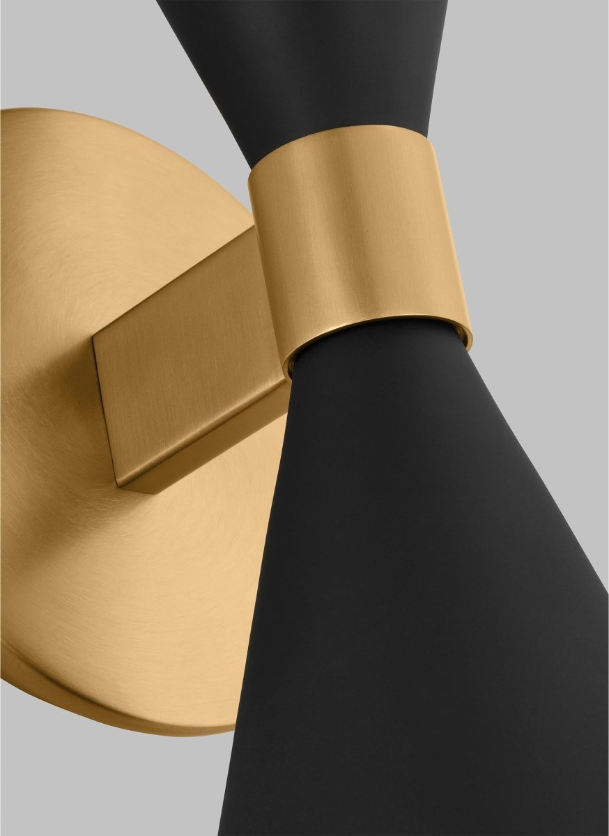 Luminaire de vanité Albertine - Noir de minuit by Visual Comfort Studio | Luminaires & cie