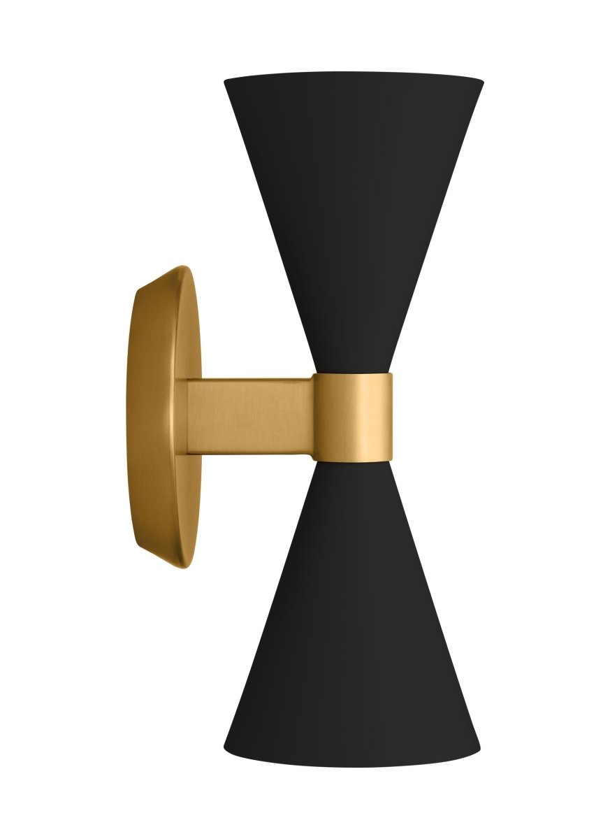 Luminaire de vanité Albertine - Noir de minuit by Visual Comfort Studio | Luminaires & cie