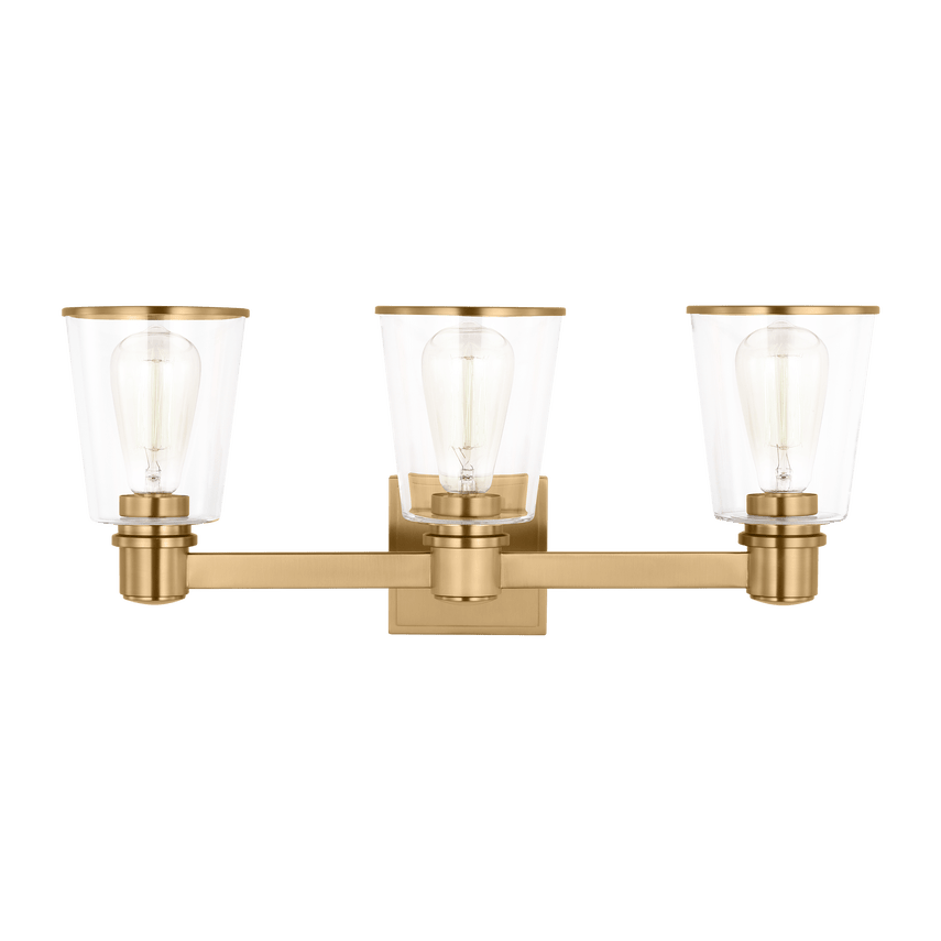 Luminaire de vanité Alessa - Nickel poli 22 1/8" by Visual Comfort Studio | Luminaires & cie