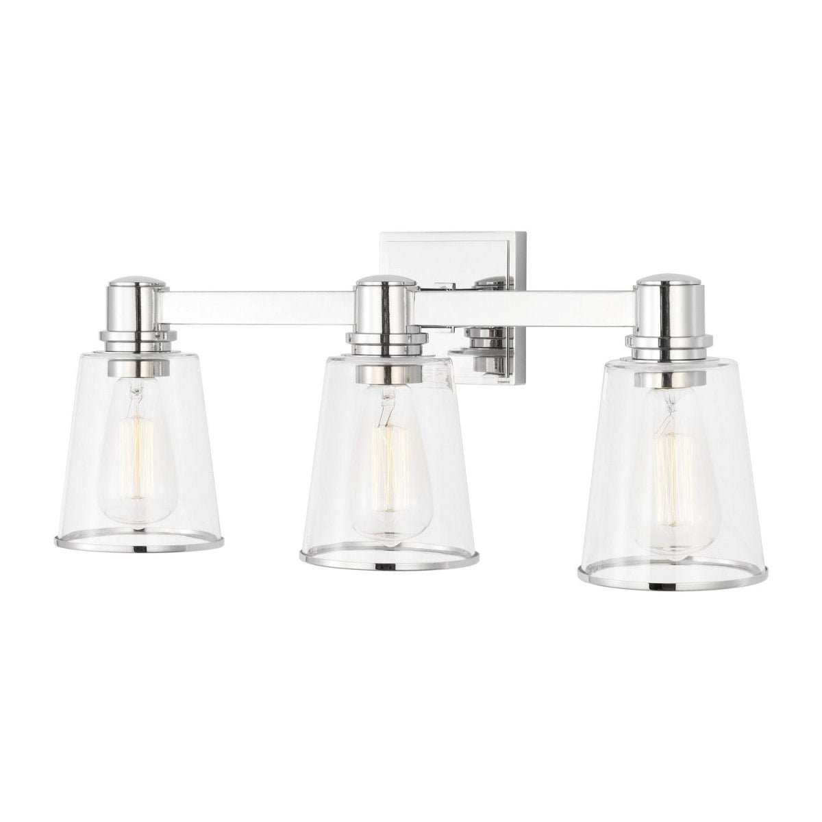 Luminaire de vanité Alessa - Nickel poli 30 5/8" by Visual Comfort Studio | Luminaires & cie