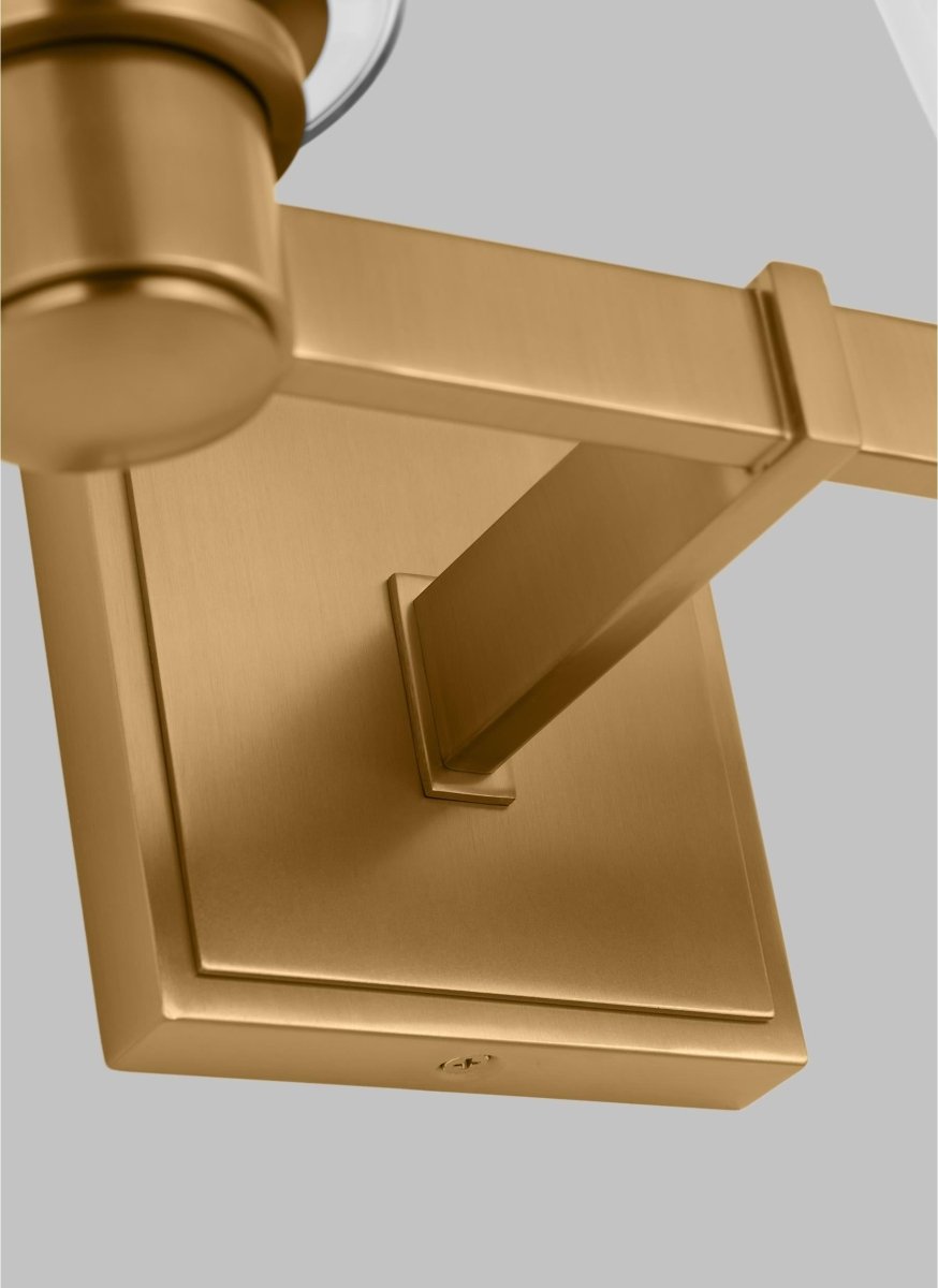 Luminaire de vanité Alessa - Nickel poli 30 5/8" by Visual Comfort Studio | Luminaires & cie
