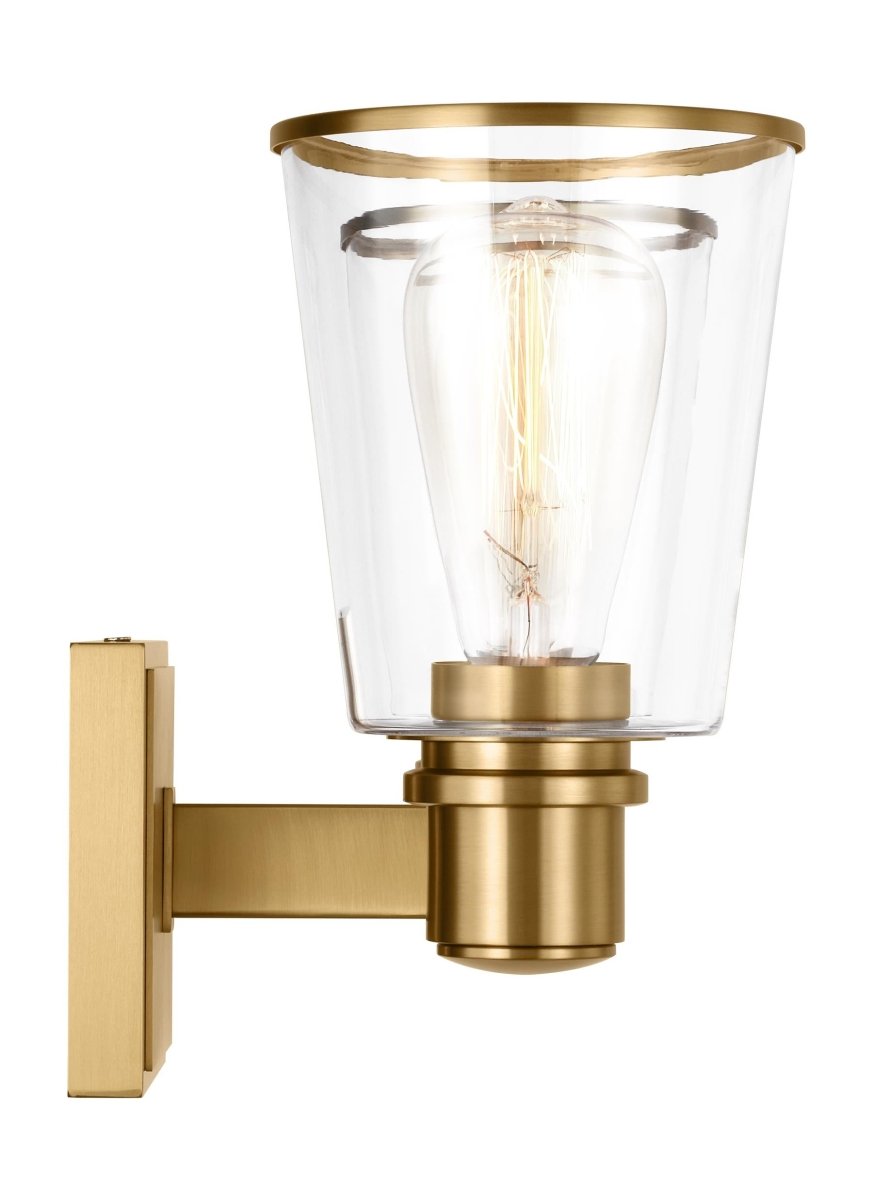 Luminaire de vanité Alessa - Nickel poli 30 5/8" by Visual Comfort Studio | Luminaires & cie
