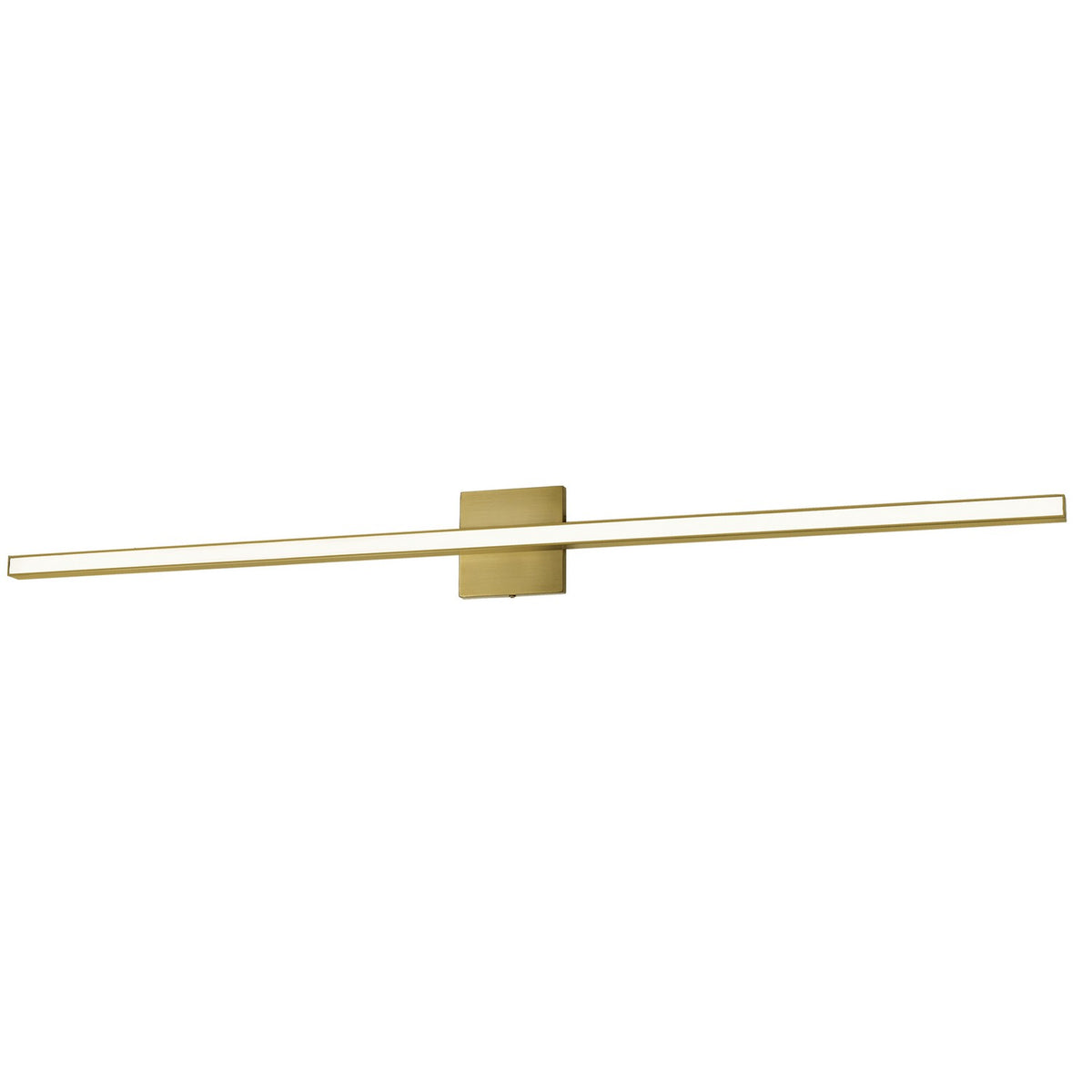 Barre d'éclairage de salle de bain Alexander 47 1/2", Laiton vieilli – Dainolite