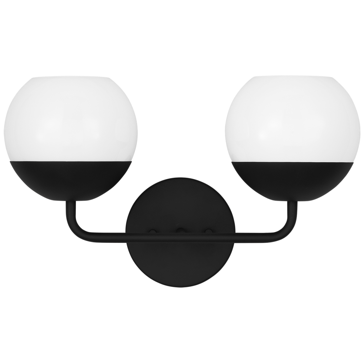 Luminaire de vanité Alvin - Noir de minuit 16 1/2" Ampoules non - incluses by Visual Comfort Studio | Luminaires & cie