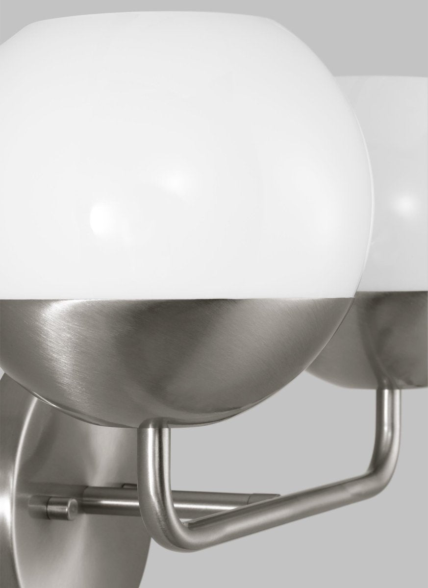 Luminaire de vanité Alvin - Nickel brossé 16 1/2" Ampoules non - incluses by Visual Comfort Studio | Luminaires & cie