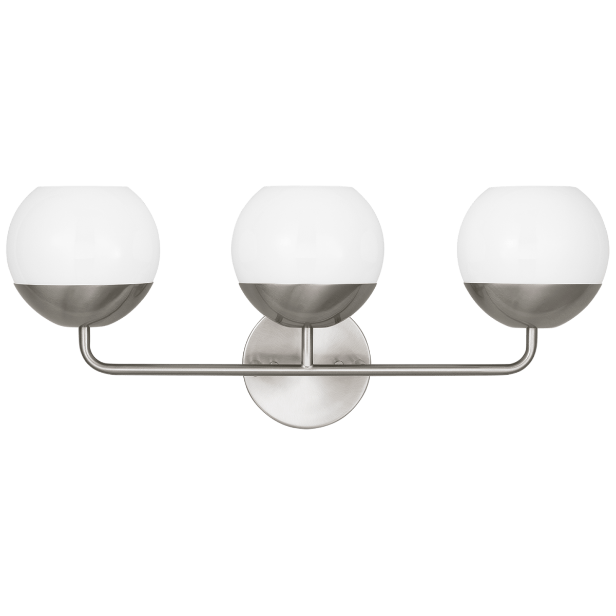 Luminaire de vanité Alvin - Nickel brossé 24 1/8" Ampoules DEL incluses by Visual Comfort Studio | Luminaires & cie