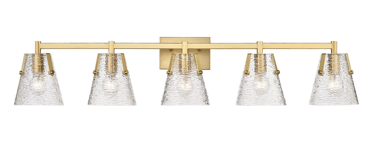 Luminaire de vanité Analia Or moderne, 45 3/4" – Z-Lite