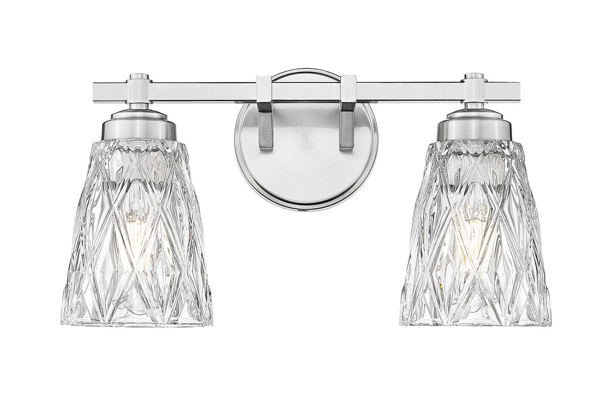 Luminaire de vanité Andree Nickel brossé, 16" – vue 2